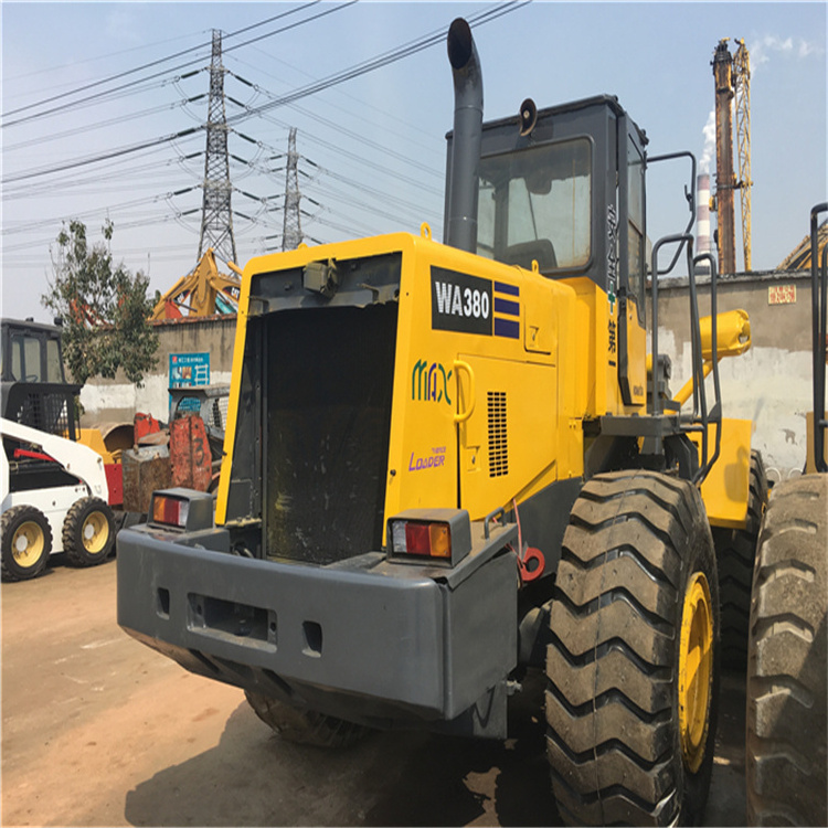 Used original WA380-3 wheel loaders used komatsu 380 wheel loader second hand komatsu wa380 wa450 wheel loaders