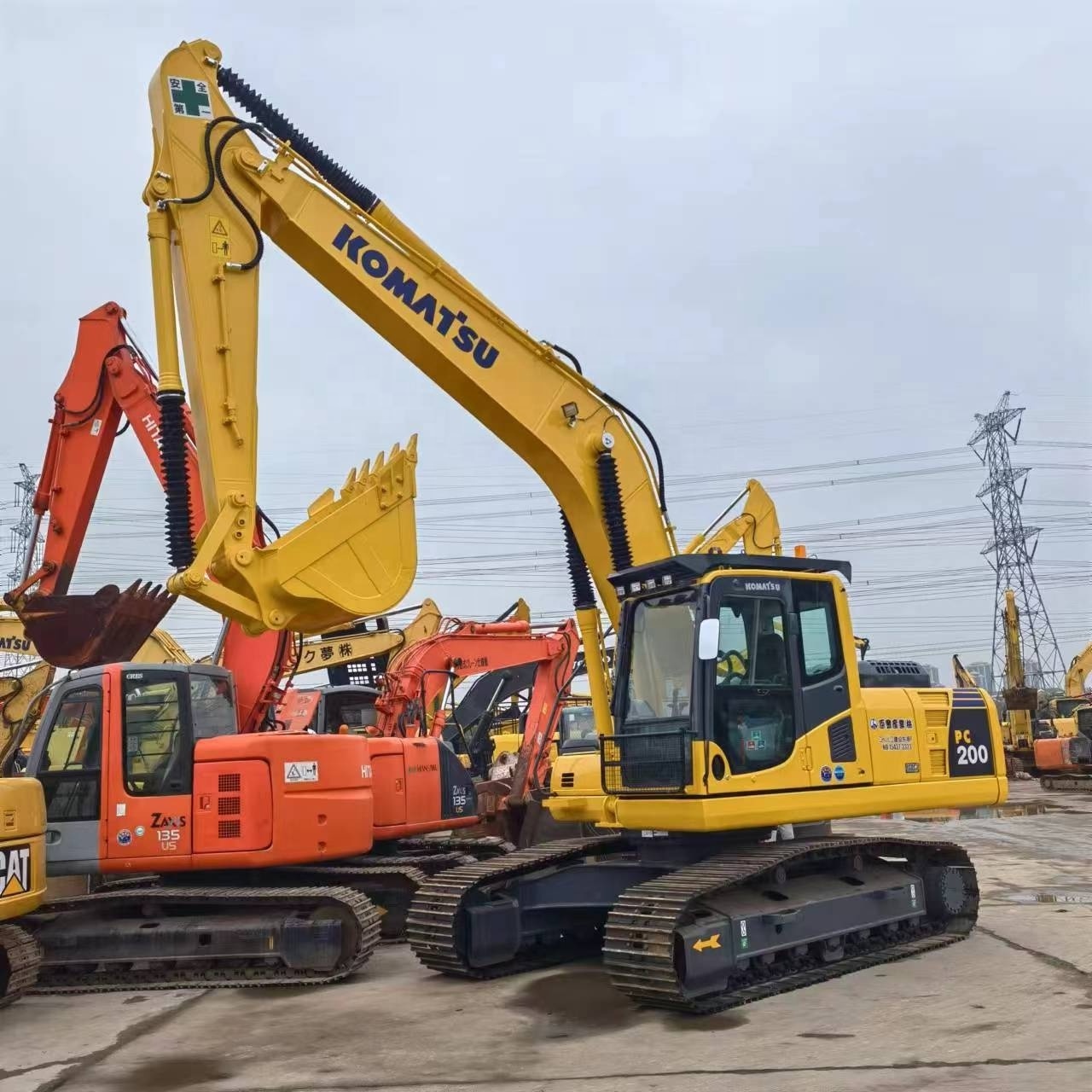 PC200-8N1 series Komatsu for sale Used pc200-8 Excavator for sale pc200-7 pc220-8 sale Excavator