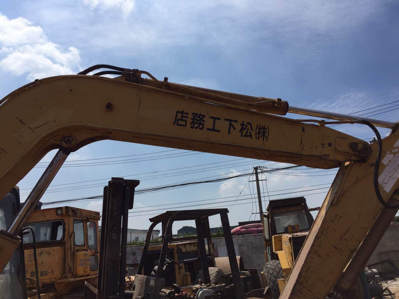 used Caterpillar E70B /Cat E70 b excavator/cat E120B/ E70 B USED CAT Crawler Excavator with working condition in stock