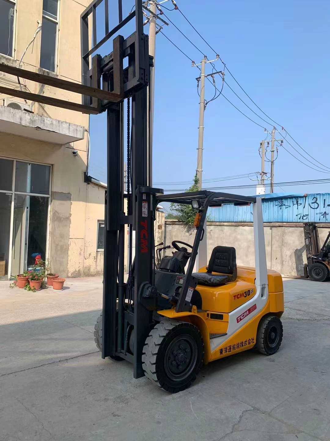 Japan Lifting  FD50 secondhand forklift TCM fd 30 for sale FD150 FD300 Tcm 7ton 8 tons Forklifts