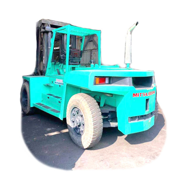 Used Forklift FD150, Good Price Japan Original FD150 Mitsubishi 15 tons Diesel forklift