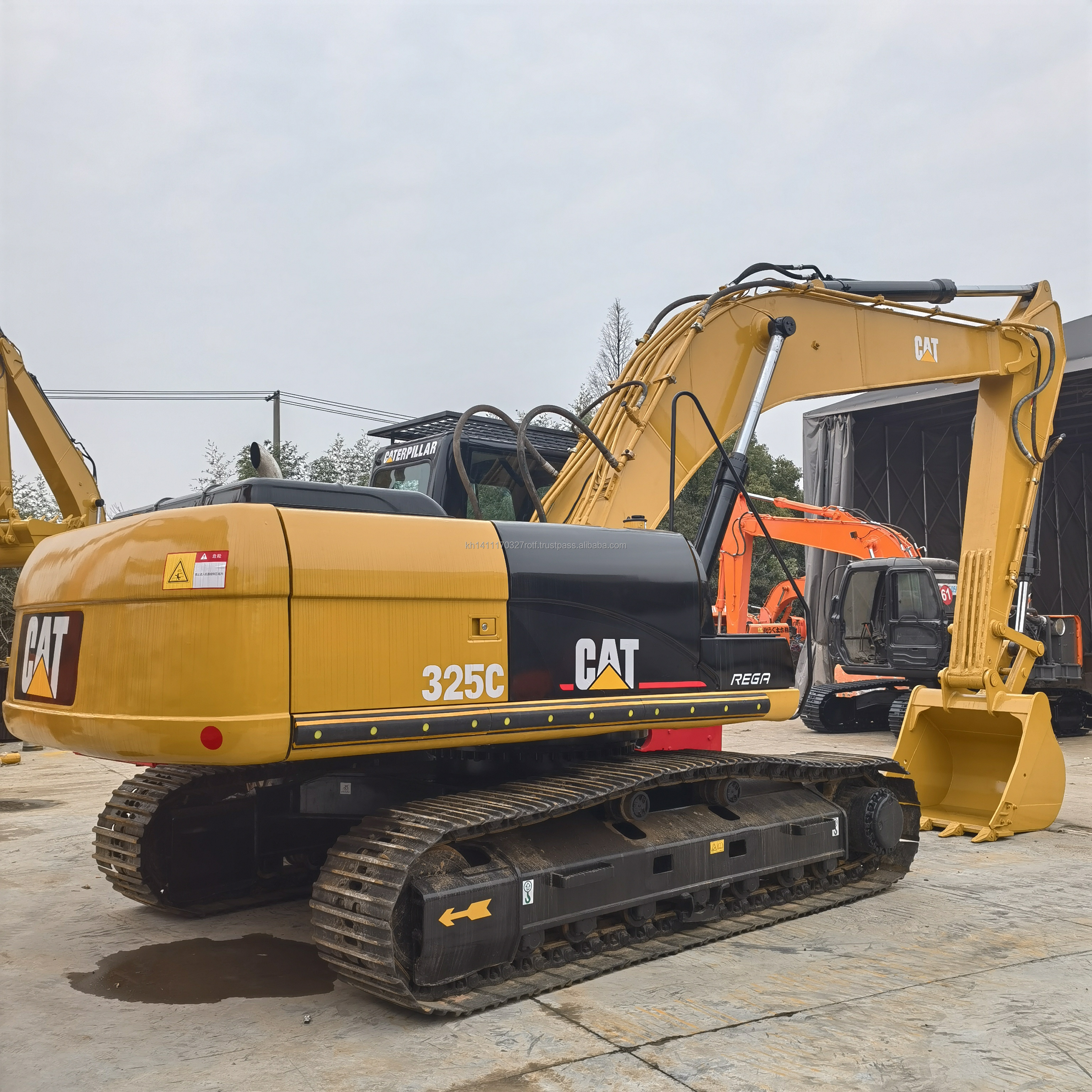 second hand Used CAT Caterpillar 325C Excavator 25 ton equipment 325 used cat excavator used crawler excavator in stock