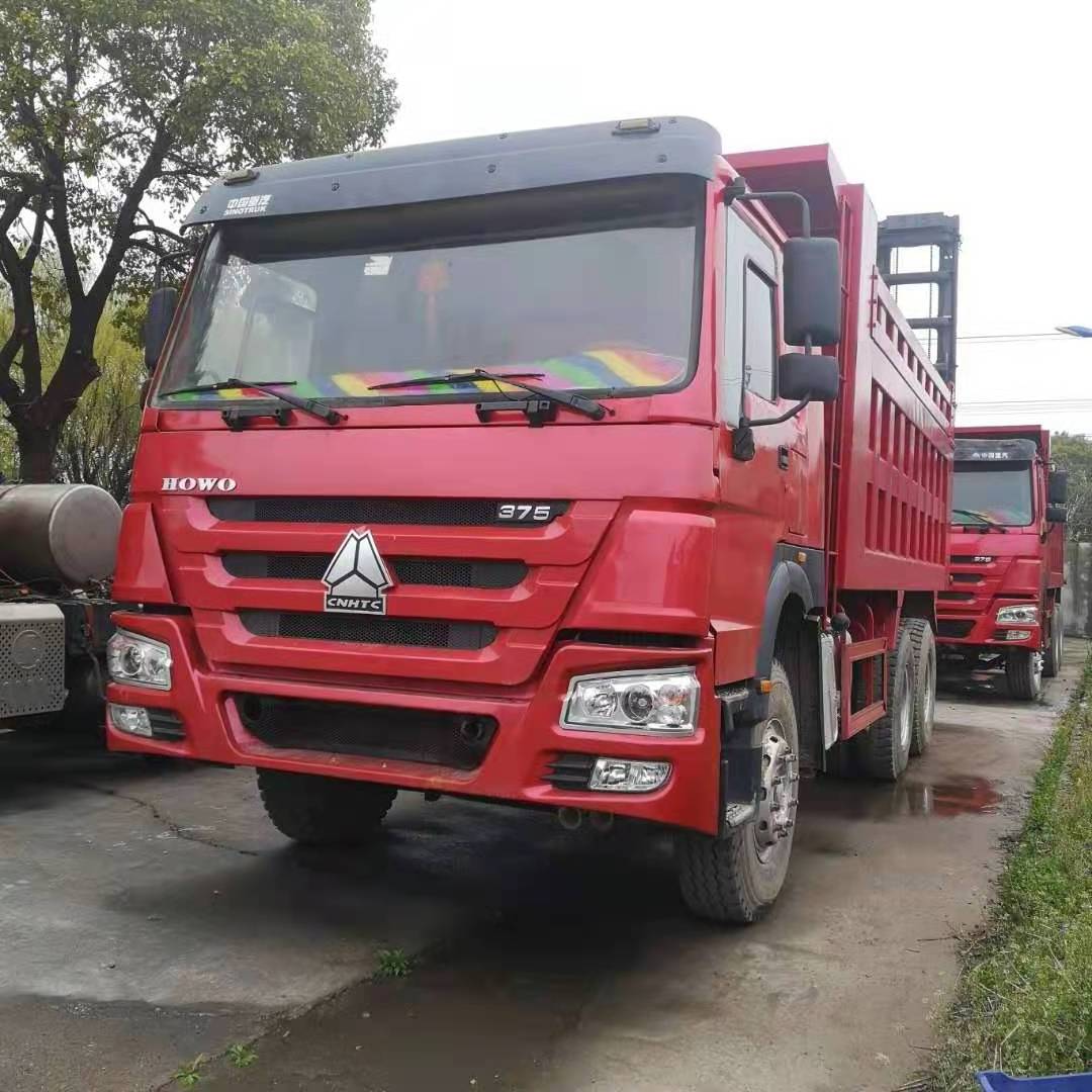 375hp 12 Howo Tipper Sinotruk Trucks Sinotruck 6*4 / 375 Hp 10 Wheeler High Quality Dubai Sale Used Dump Truck