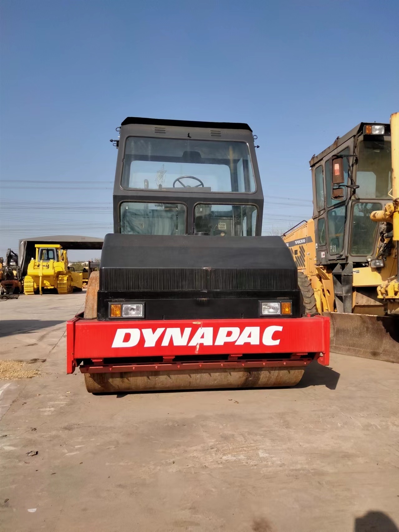 Sweden hot sale Dynapac CC421 used road roller / Used Dynapac CA251 /CA30 /CA25 Road Roller Compactor