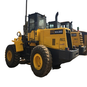 Used original WA380-3 wheel loaders used komatsu 380 wheel loader second hand komatsu wa380 wa450 wheel loaders