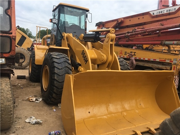 Nearly new Large front end wheel loader 966h with best price in perfect working function on hot sale in Shanghai China