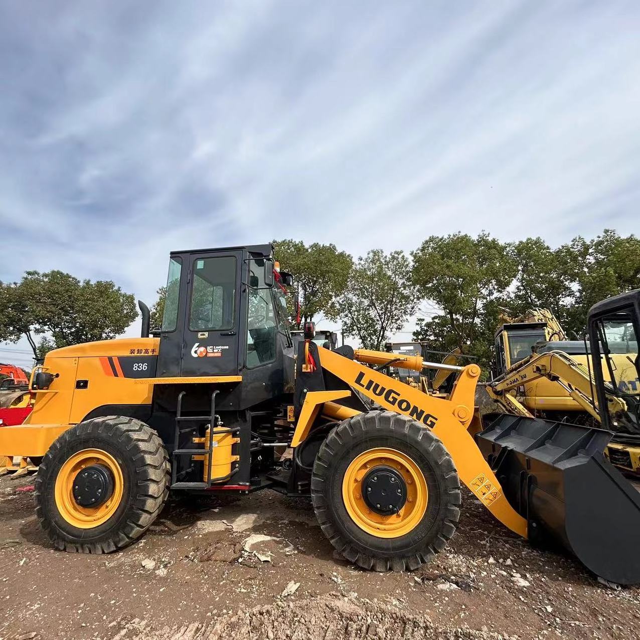 Good condition used Liugong CLG836H loader used 835 836 856 862 856H liugong used 5tons wheel loader second hand front end load