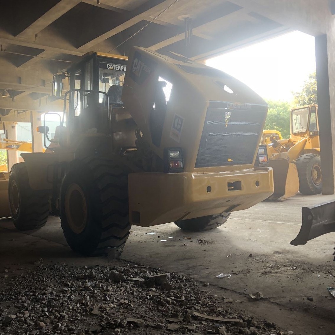 wheel loader used good condition cat 950h 950G 950F 950E 950B 950GC 950D caterpillar in shanghai for sale