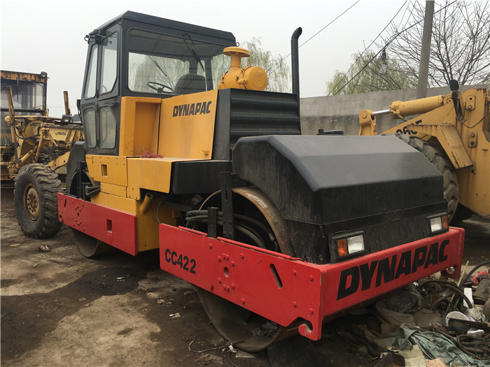 Used Industrial compactor machine DYNAPAC CC 422 hydraulic vibrating road roller CC 211/CC 421 price for sale with high quality