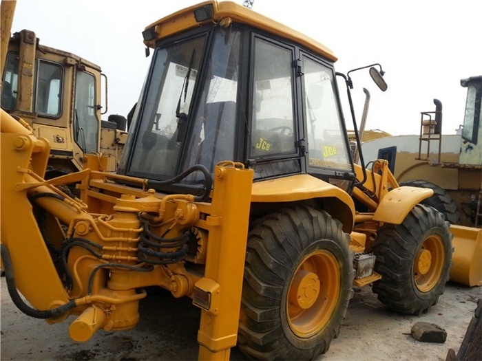 Construction Machinery Nearly New Used JCB 4CX Backhoe Loader With Perfect Working Function Cheap For Sale In Shanghai Yard