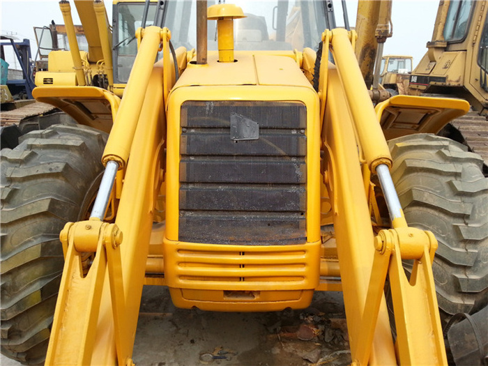 Construction Machinery Nearly New Used JCB 4CX Backhoe Loader With Perfect Working Function Cheap For Sale In Shanghai Yard