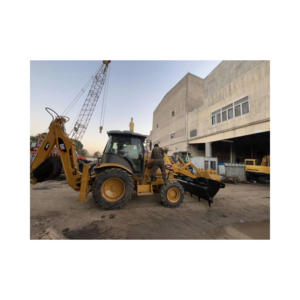 Used medium original engine backhoe loader Caterpillar CAT420F have reliable quality and durable with good price on construction