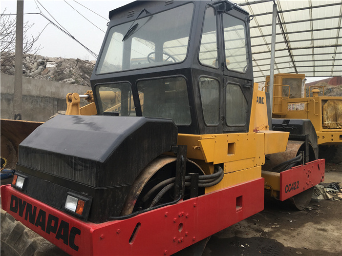 Used Industrial compactor machine DYNAPAC CC 422 hydraulic vibrating road roller CC 211/CC 421 price for sale with high quality