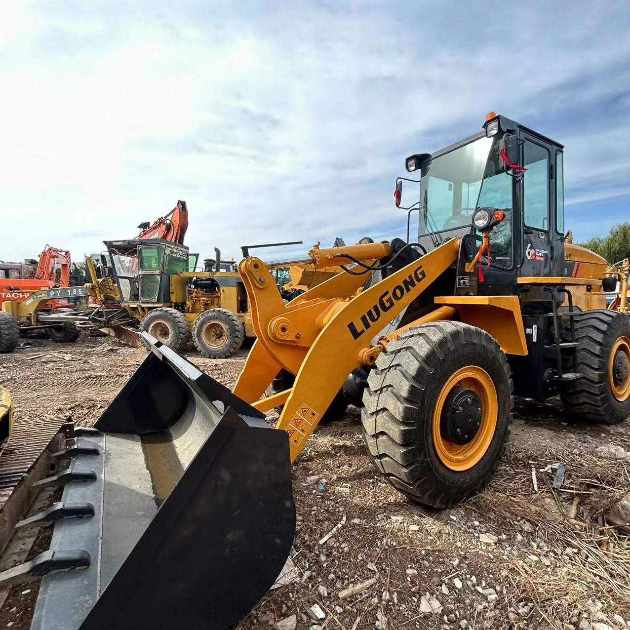 Good condition used Liugong CLG836H loader used 835 836 856 862 856H liugong used 5tons wheel loader second hand front end load