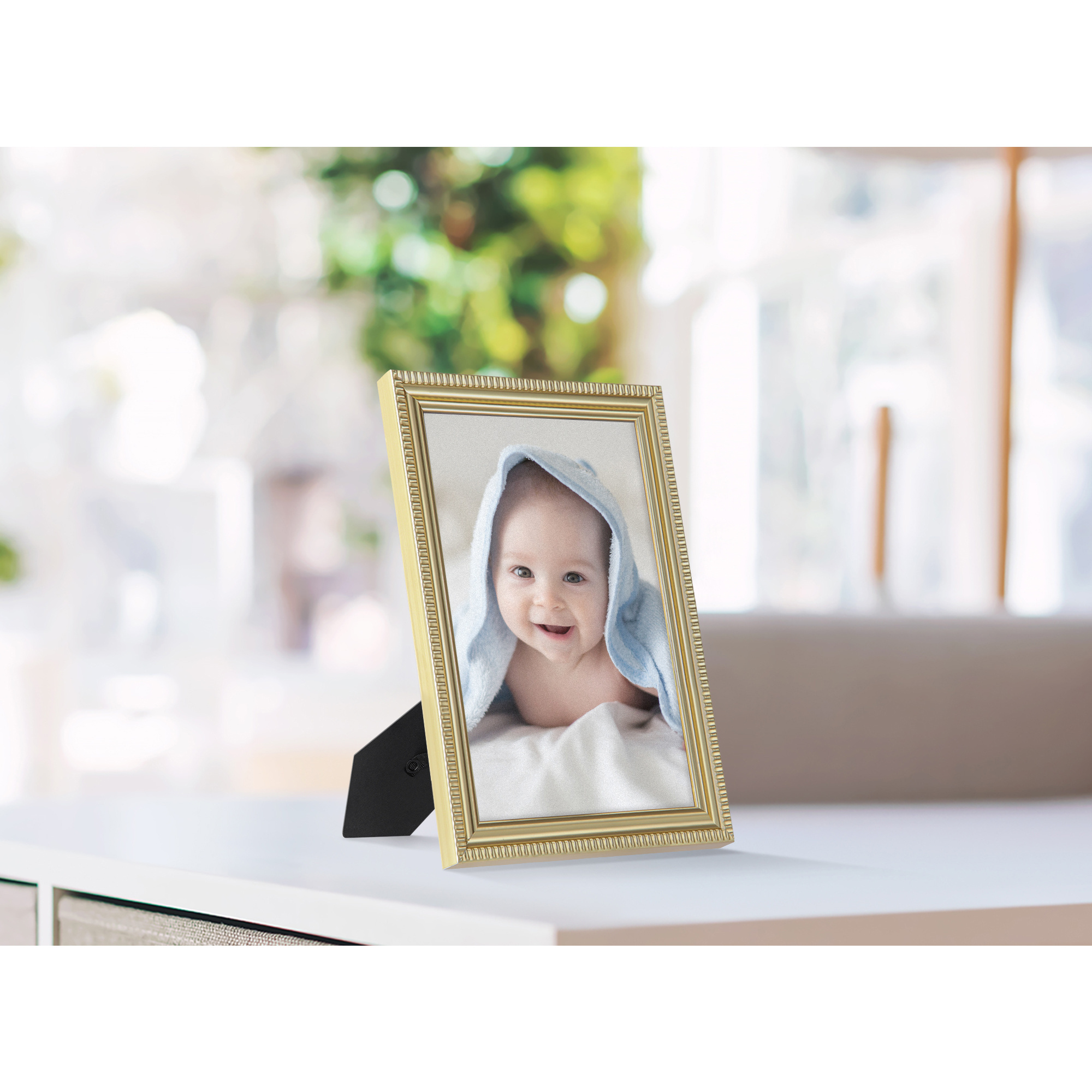 Wholesale Wedding Desk Home Decorate Picture Frame PS Plastic 5X7 Small Photo Frame