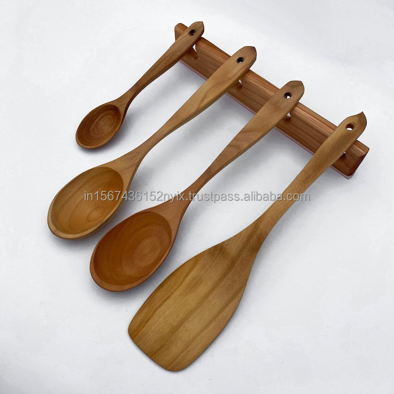 Mango wood nice mixing spoon