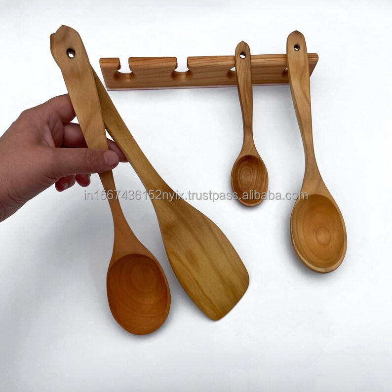 Mango wood nice mixing spoon