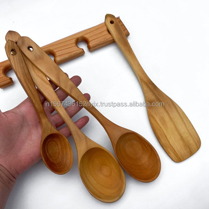 Mango wood nice mixing spoon