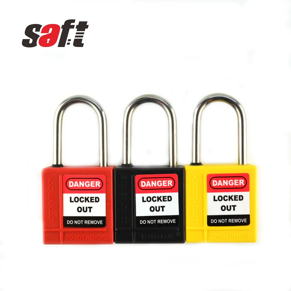 Saft mini  stainless steel Shackle Safety Padlock