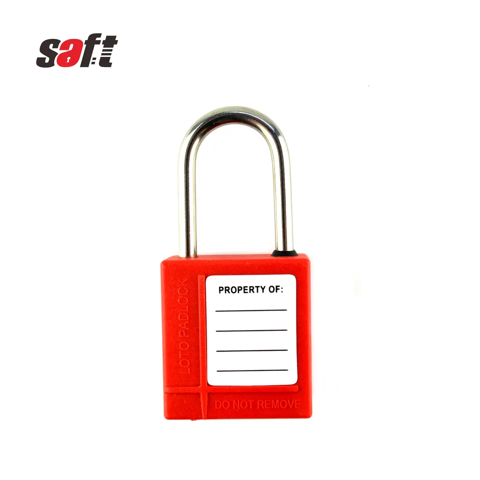 Saft mini  stainless steel Shackle Safety Padlock