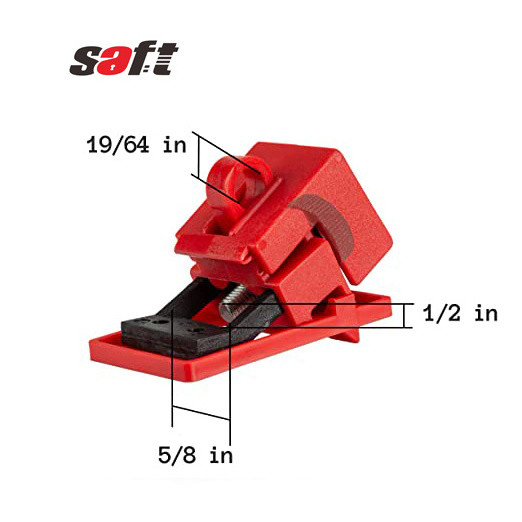 Saft Clamp-on Circuit Breaker Lockout,Breaker Lock Out Device