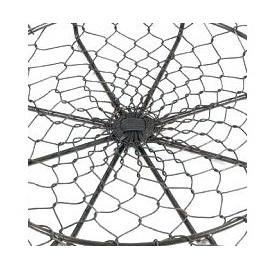 Wire Mesh Black Charger Plate