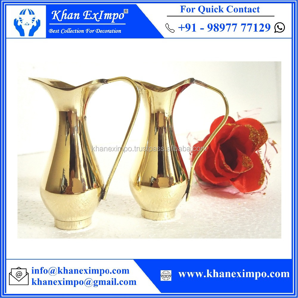 Arabic Dallah Plan Brass Sustainable Metal Gahwa Milk Pot Coffee And Tea Sets