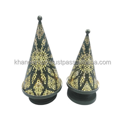 Handmade Votive Candle Holder Tabletop Home Decoration Leaf Tray Design Metal Iron Tea Light Holder At Best Price