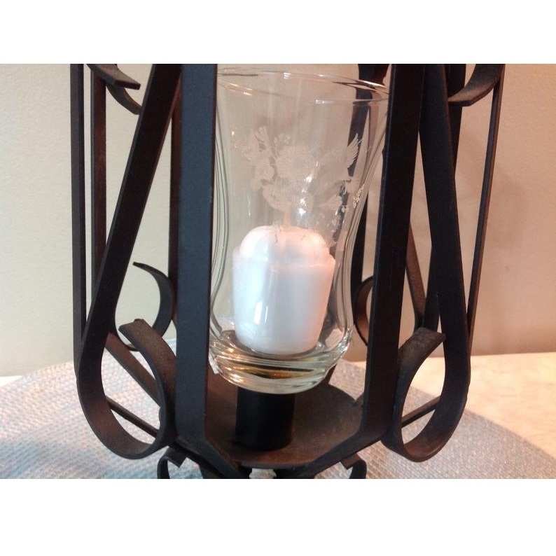 Wrought Iron Metal Lantern Candle Holder Decorative Hanging Lantern For Home and Festive Decoration Wholesale