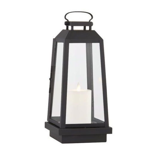 Tall Lantern with Glass for Candle Holder Tealight for Tabletop Home Indoor Outdoor Garden Floor Wedding Decoration Lantern