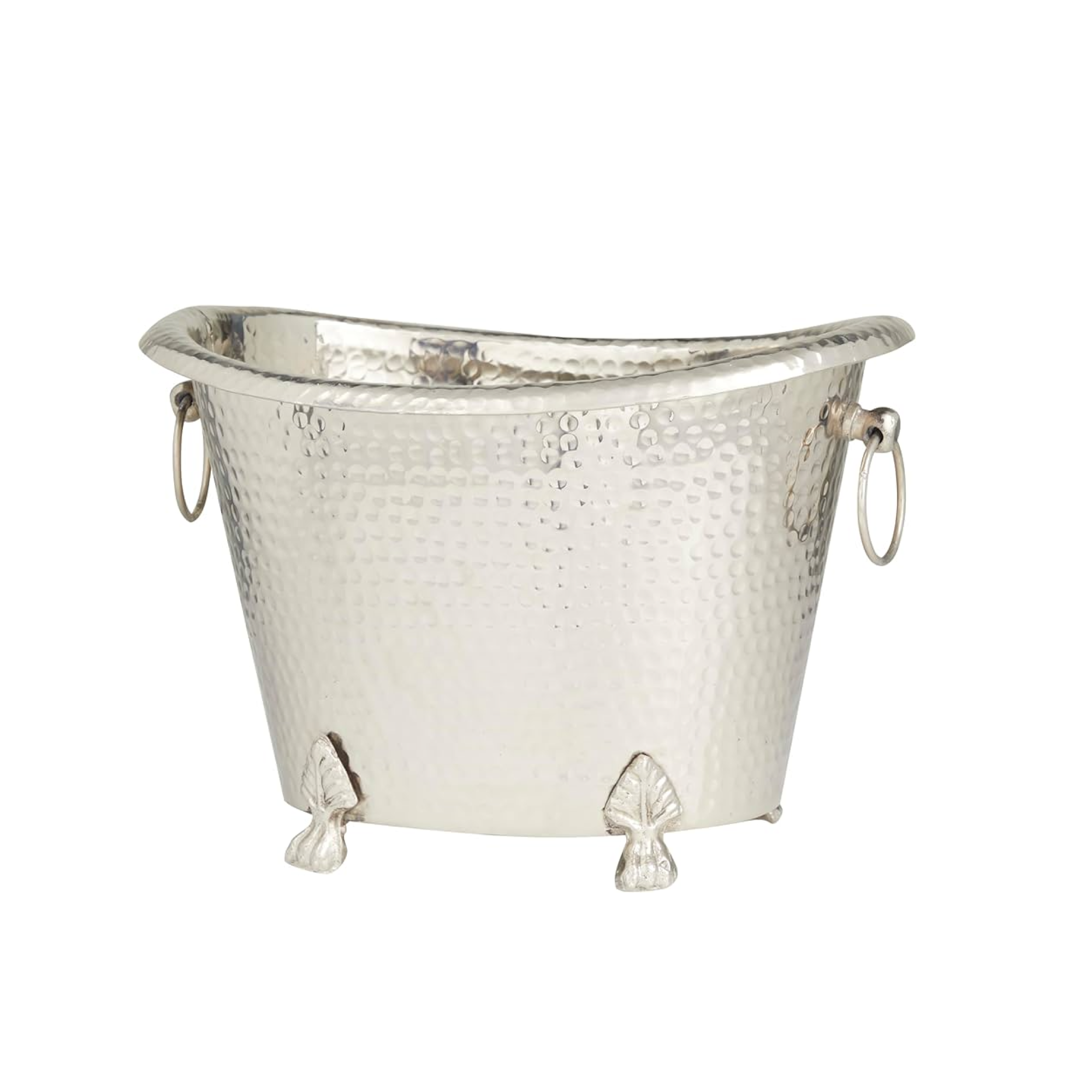 Foreign Design Metal Aluminum Ice Bucket For Wine Cooler Made of Pure Metal Customized Size And Shape For Best Sellers