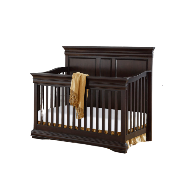 Multi-functional Cribs Hot sale Movable Convertible Luxury Kids' Cribs Baby Cot Wooden Children Bed From Vietnam Manufacturer