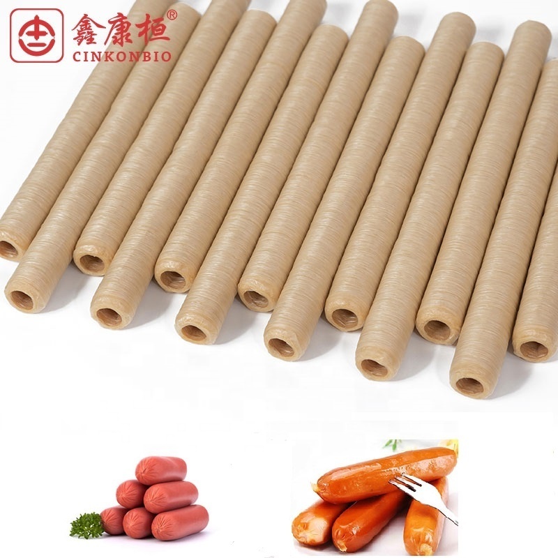 Halal Artificial Edible Safe for Body Halal Collagen Sausage Casing