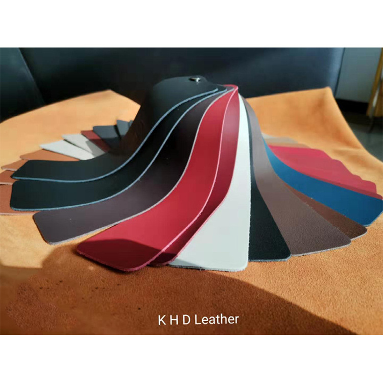 Top grain cow hides eco nappa leather for automotive upholstery the main suppliers of leather raw materials in china