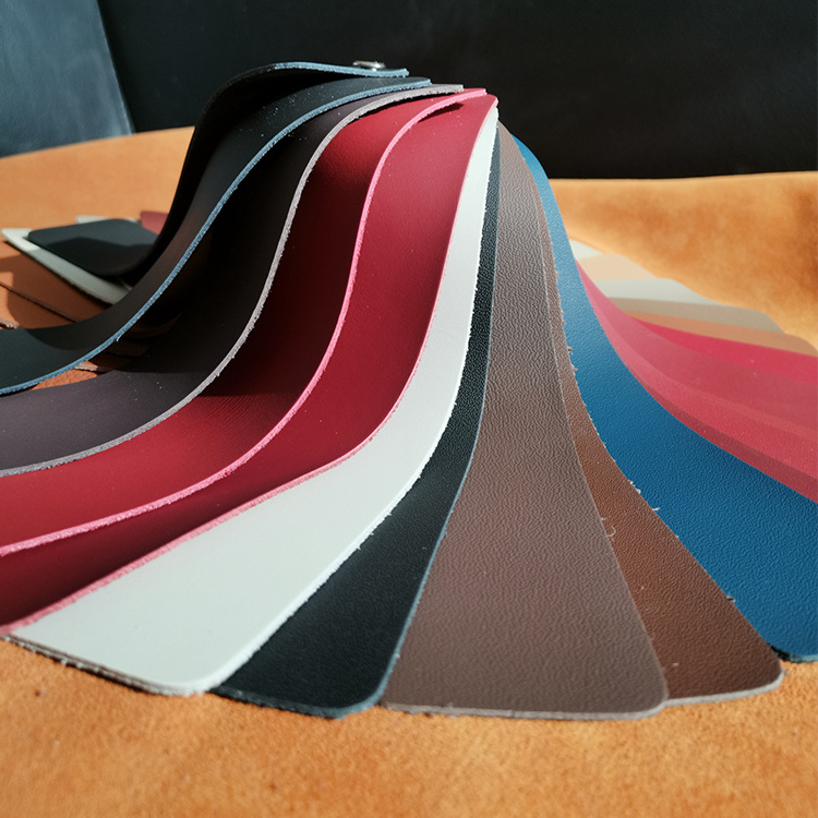 Top grain cow hides eco nappa leather for automotive upholstery the main suppliers of leather raw materials in china