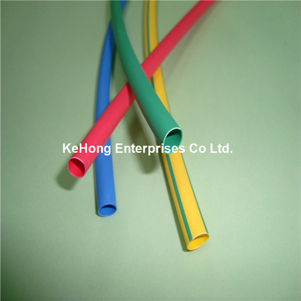 Colorful Single wall heat shrinkable tube flame retardant