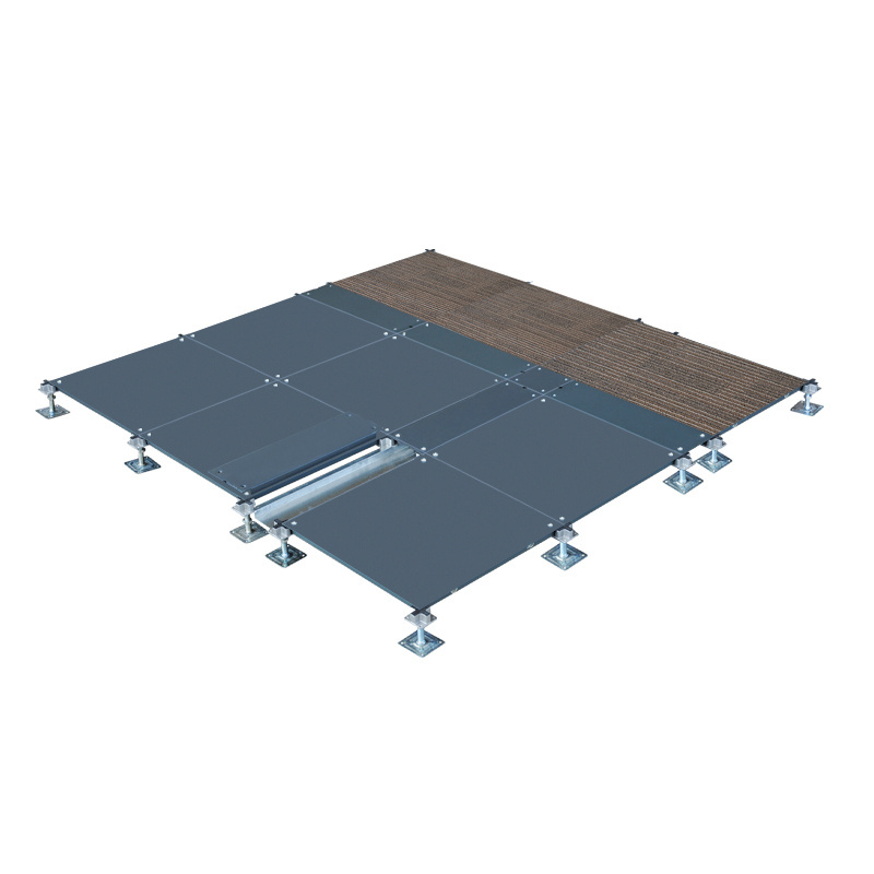 Data Center raised floor tile 600x600 Oa Network Steel False Floor