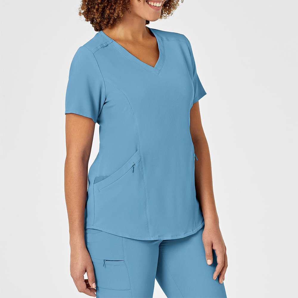 Hot sale doctor short sleeve Tops uniforms nursing scrubs uniforms suits