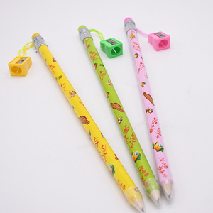 Plastic cute style sharpener pencil for children