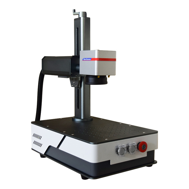 Raycus Desktop High Quality Mini Air Cooling Fiber 20W 30W 50W fiber laser marking Laser Marking Machine