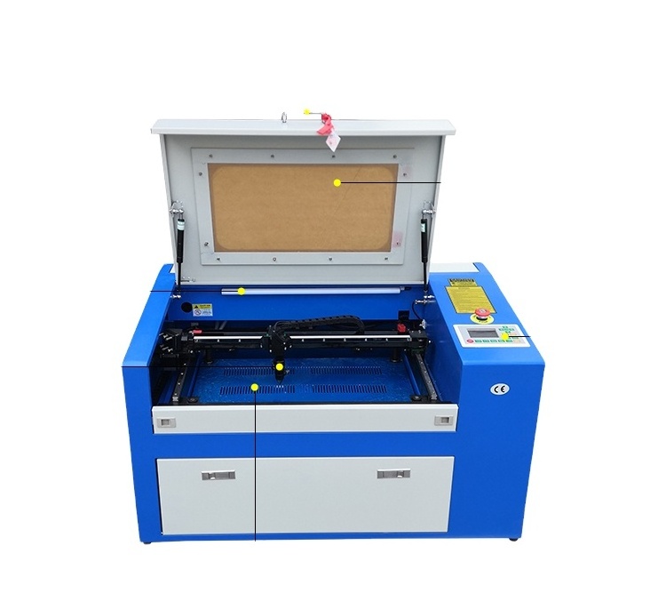 CO2 Ruida 3050 cheap granite stone laser engraving machine/ 3050 CNC laser cutter engraver 50w/60w