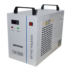 CW-5000DG Industrial Water Chiller 220V 80/100W CO2 Laser Tube Cooler New Home & Restaurant Use Motor Engine Core Components