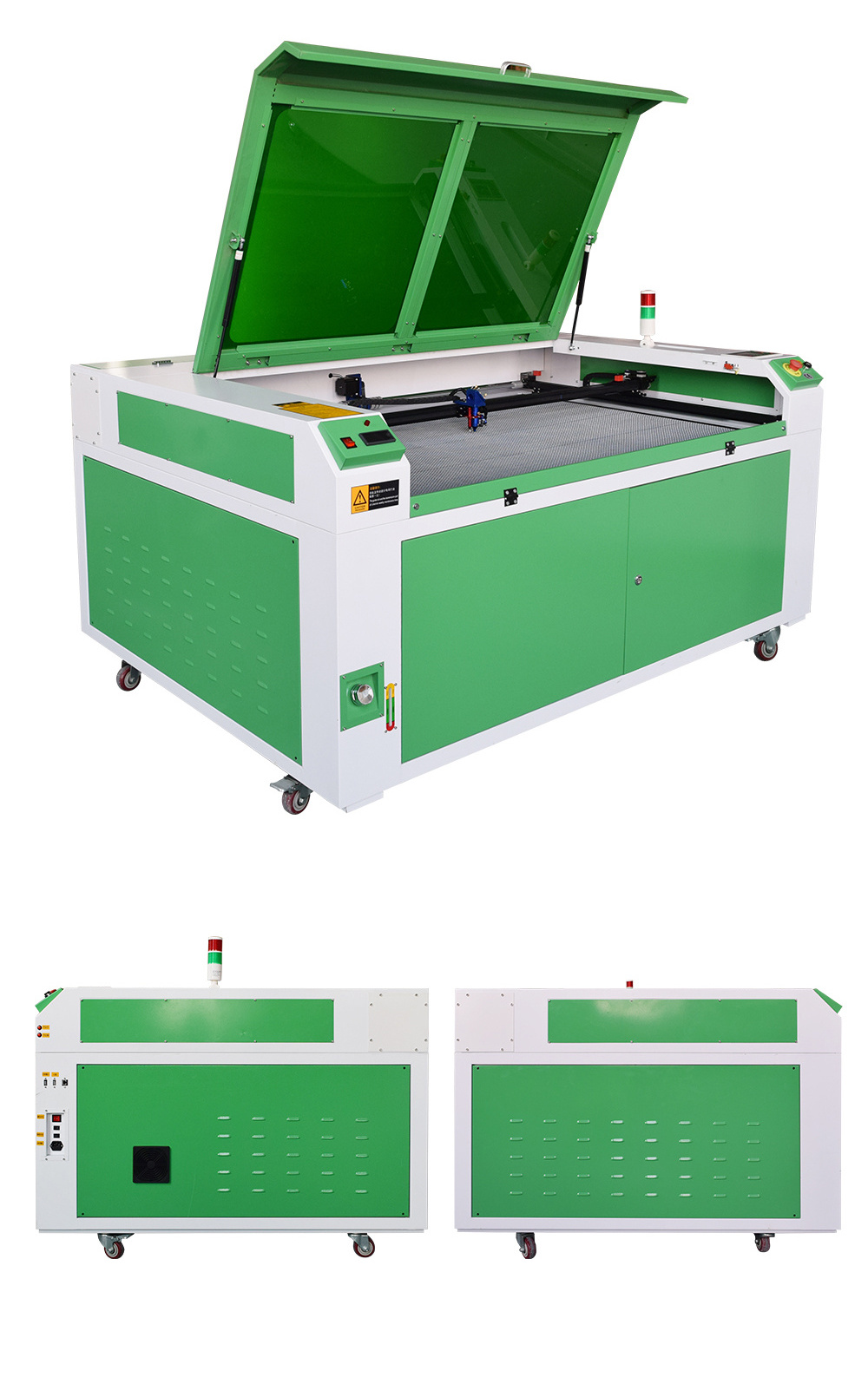 Factory Direct Sale Double Head Chaff Price Portable Laser 200w Co2 Laser Cutting Machine Laser Engraving Machine