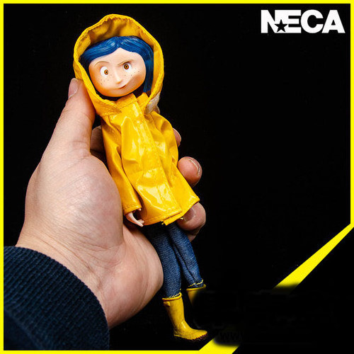 Neca Movie Character Aroline Raincoat Action Figure Toys