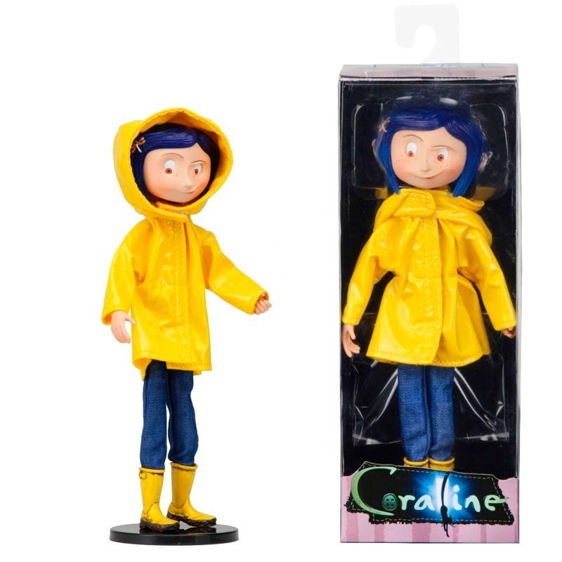 Neca Movie Character Aroline Raincoat Action Figure Toys