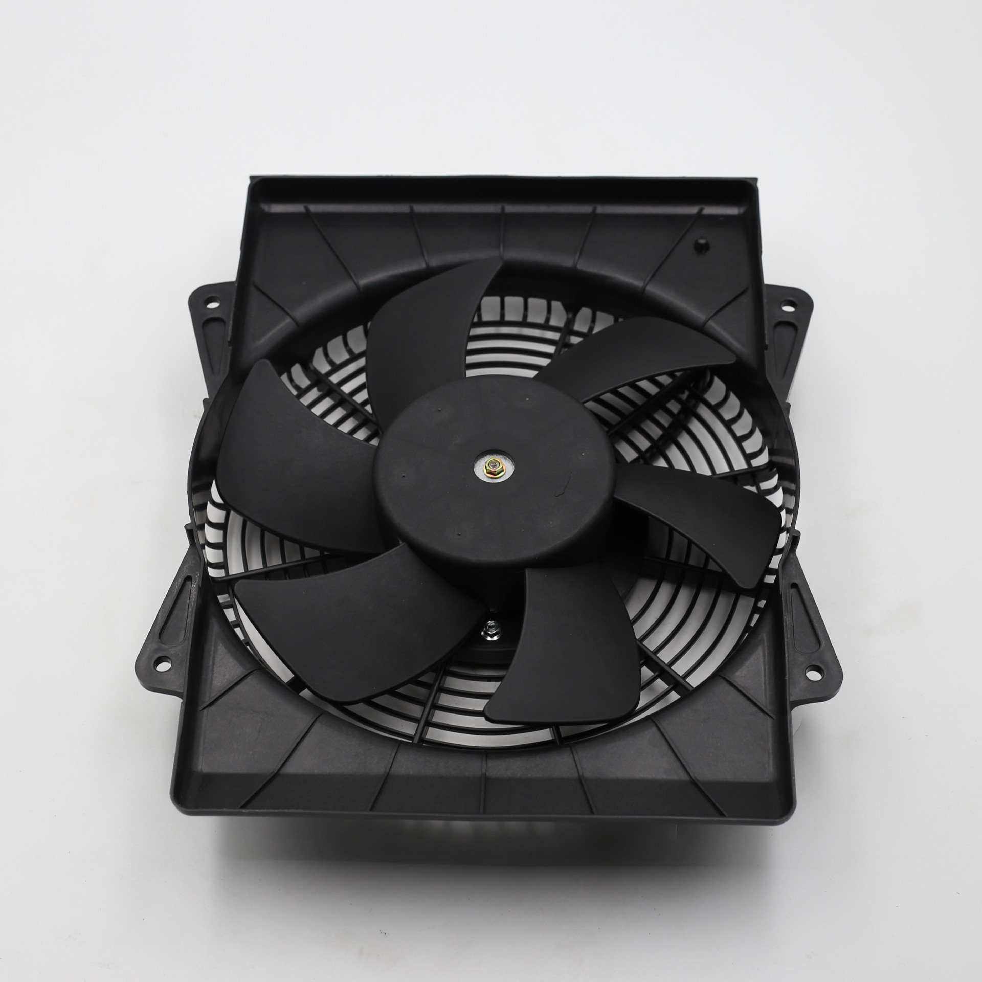 Wholesale Auto Part Universal Fan for Slim Electric Car Auto Radiator Cooling Fan 12 Inch 80W/120W Black Plastic Mazda Fans 12v