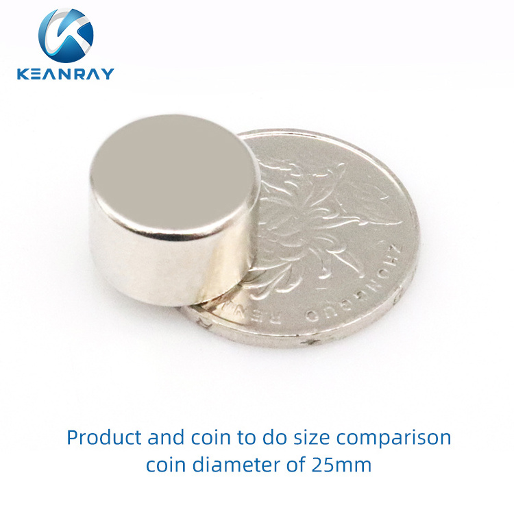 D15*10mm N35 NdFeB strong magnets Magnet cylinder N35-N52 Multi-purpose strong magnetic stock