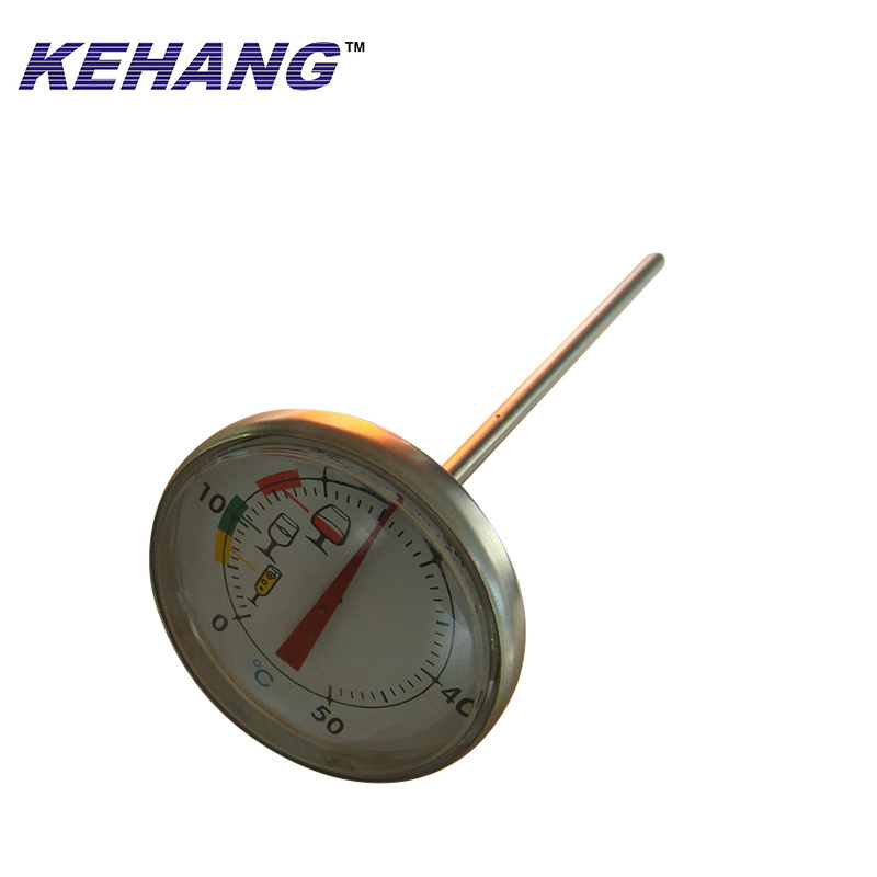 Dial 1.75inch/45mm wine bottle thermometer temperature measuring instruments for wine