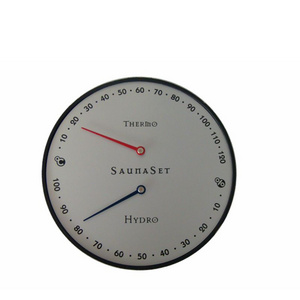 Sauna accessories wall clock thermometer hygrometer  Indoor Room Accessory bimetal thermometer for room