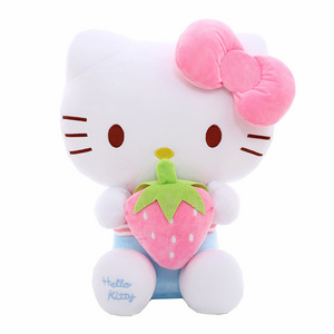 HL Big Size Kt Cat Pillow Doll Hi Kitty Plush Toy Christmas the Fruit Kitty Plush Toys Kt Cats Easter Kitty Stuffed Dolls Xmas